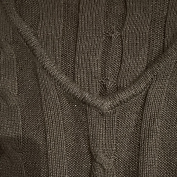 Nine West V-neck Black Long Sleeve Sweater Dress - Picture 3 of 3